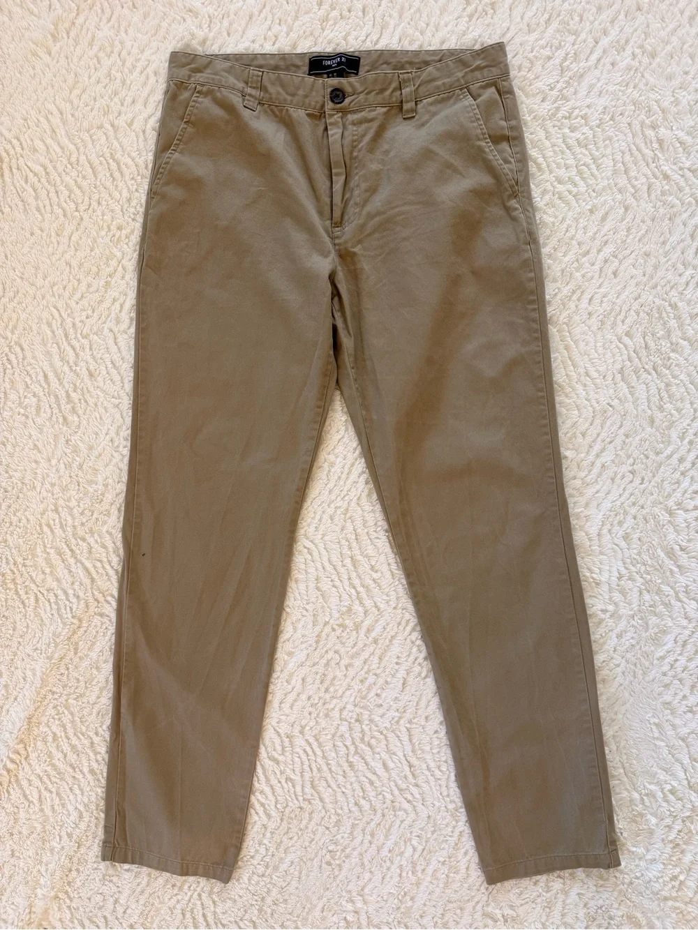 Forever 21 Men's Khaki Chino Pants